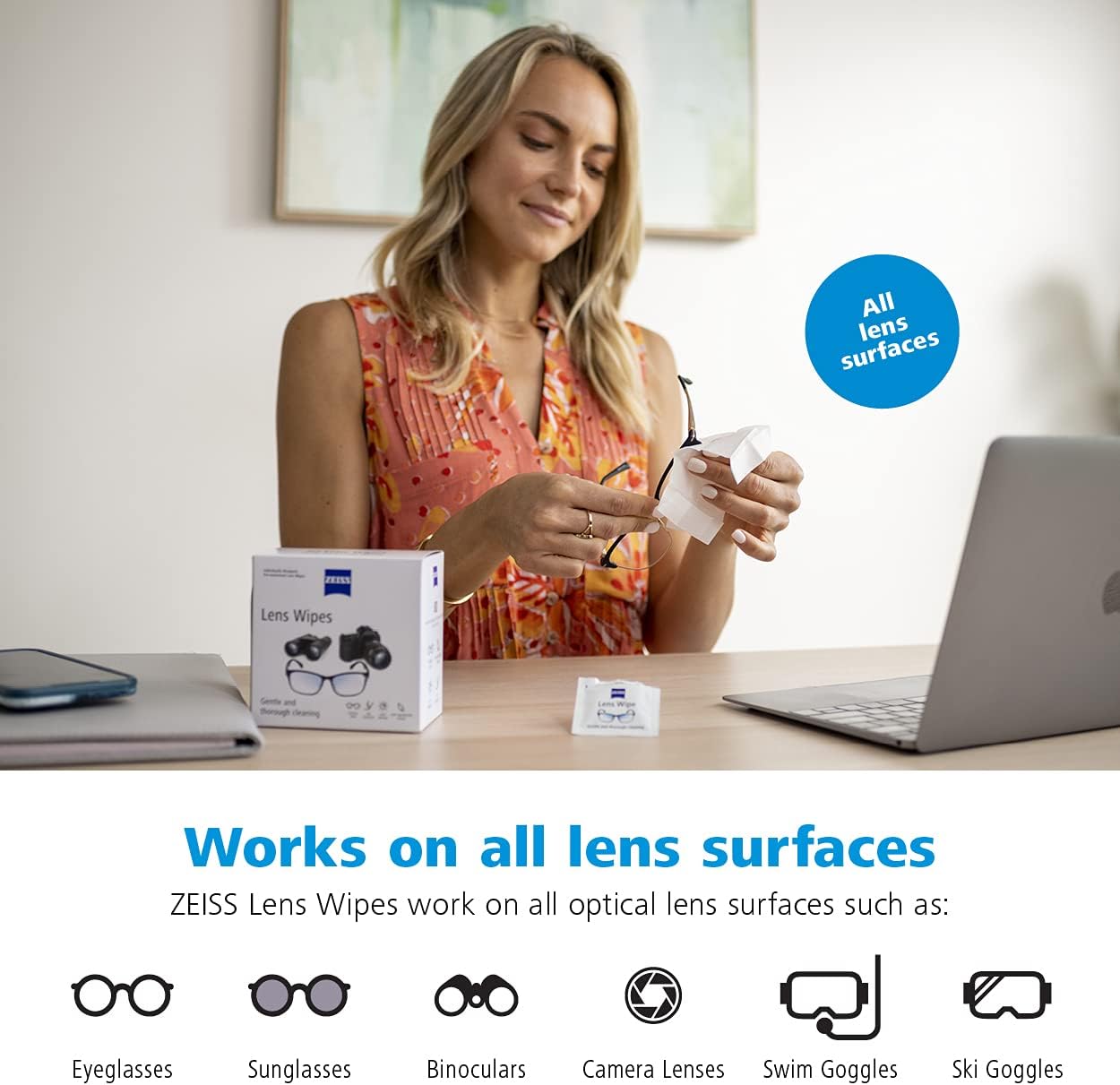 Zeiss Lens Wipes 200 pack
