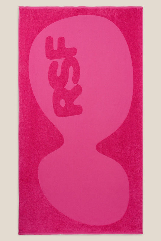 Toalla rosa