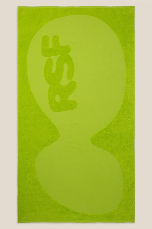 Toalla verde