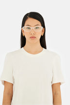 Lunettes 9 Optiques Blanches