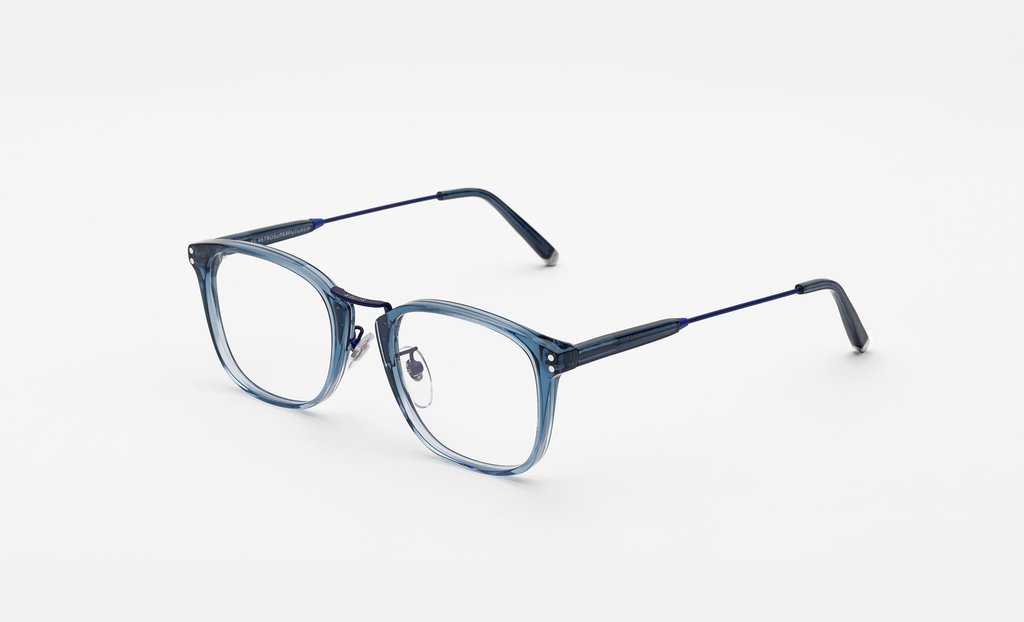 numero 44 blue faded